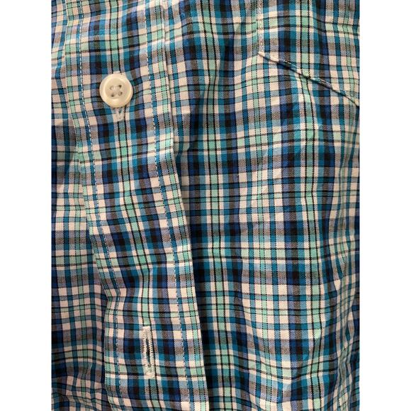 Nautica Men's Blue Plaid Shirt - Picture 4 of 4